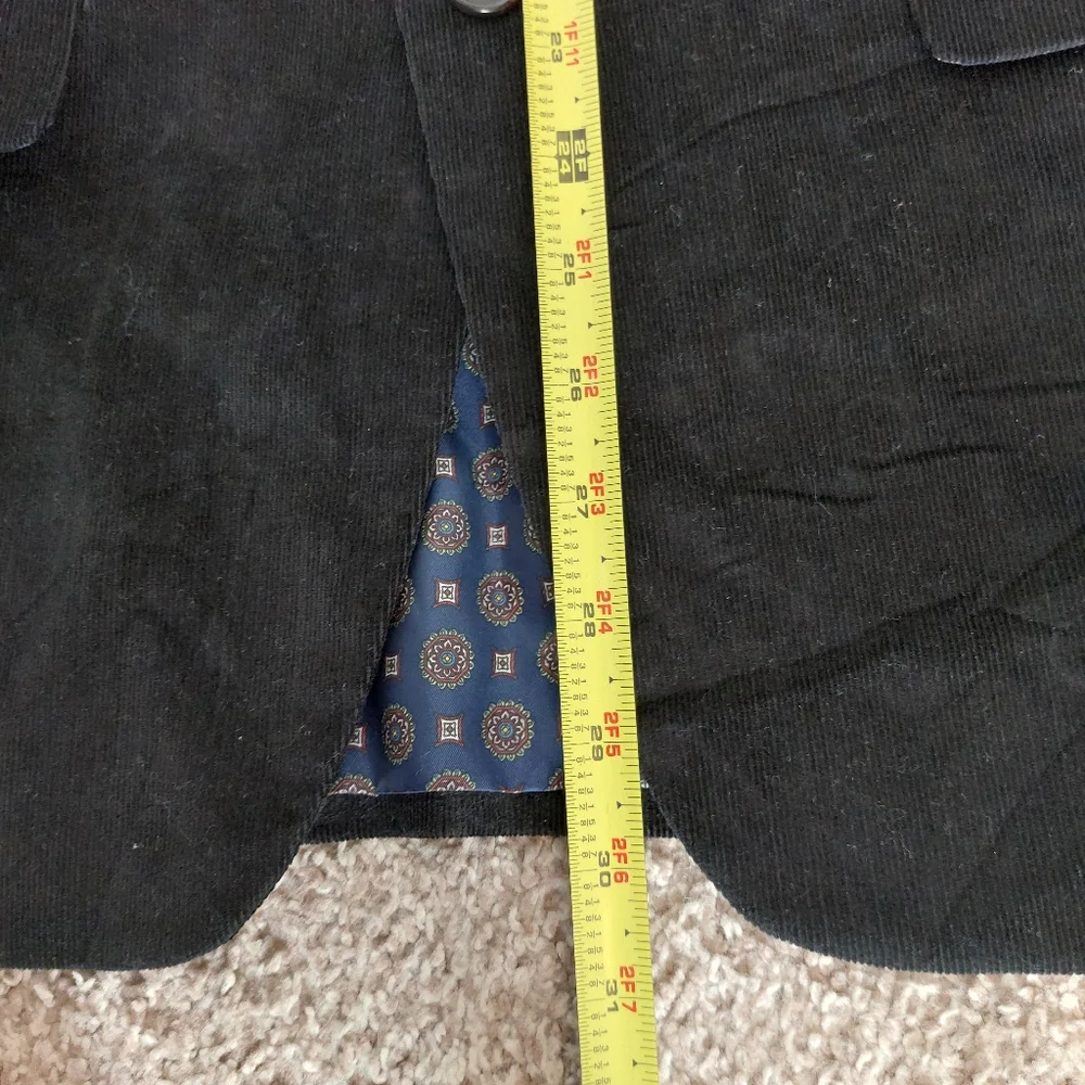 Ralph Lauren Corduroy Sport Jacket Blazer Elbow Patch‎ Size 38R NWT
